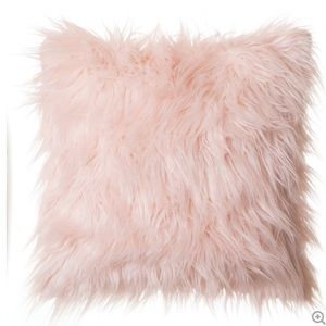 Deluxe Home Decorative plush Mongolian pillowcover